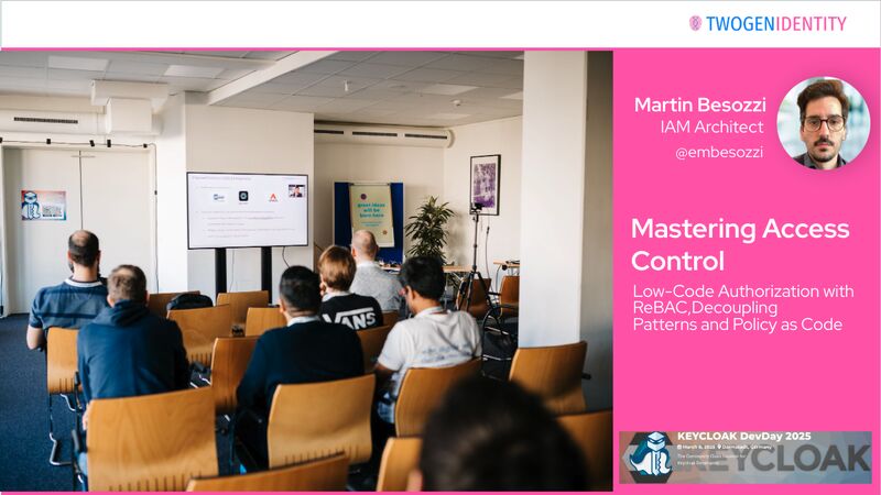 TwoGenIdentity at Keycloak DevDay 2025 | Keycloak