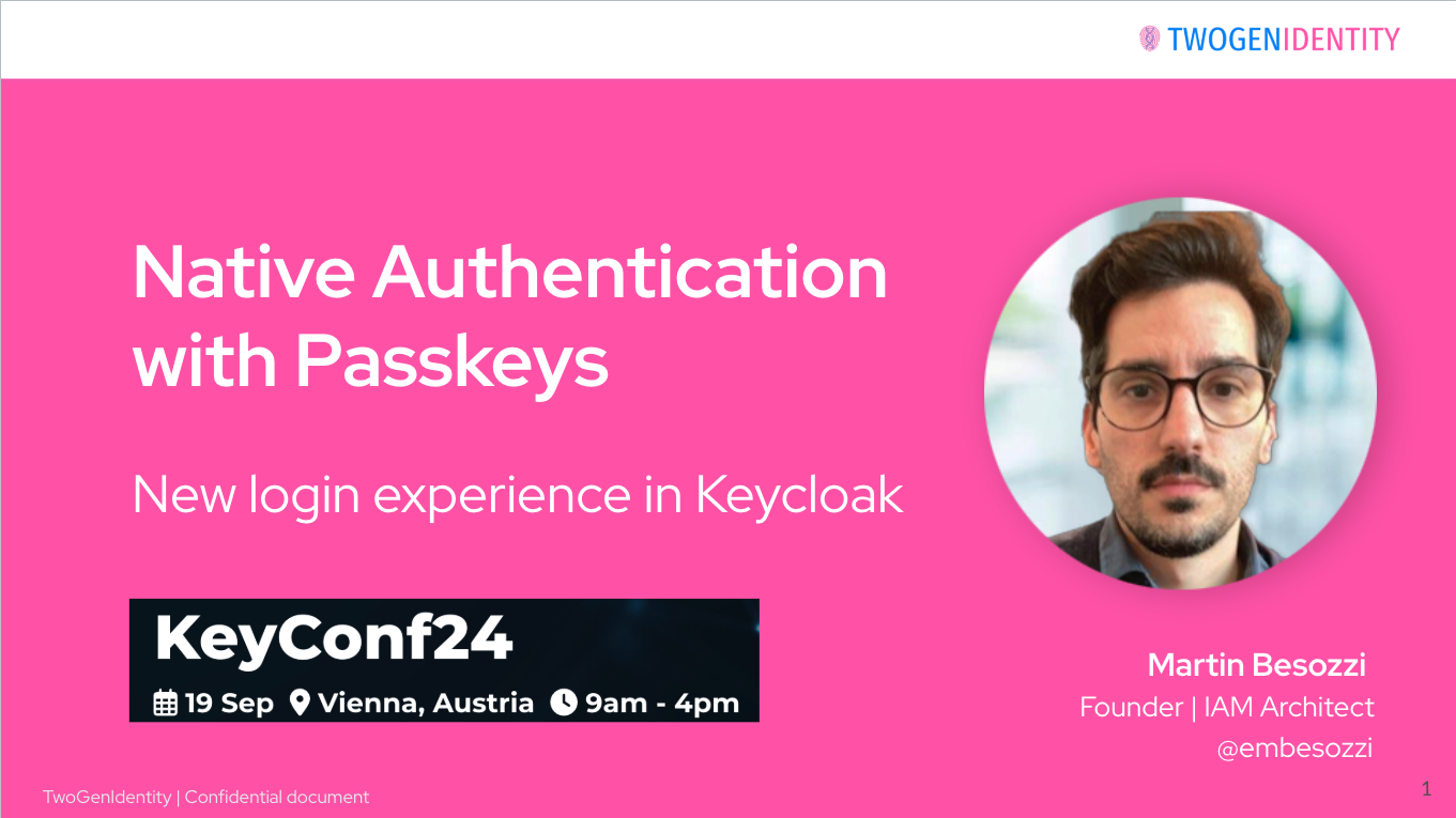 Martin Besozzi | Keycloak DevDay 2025 | Keycloak